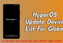 HyperOS Update Device List