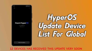 HyperOS Update Device List