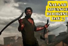 Salaar advance booking day 3