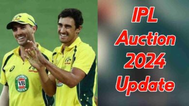 IPL Auction 2024 Update