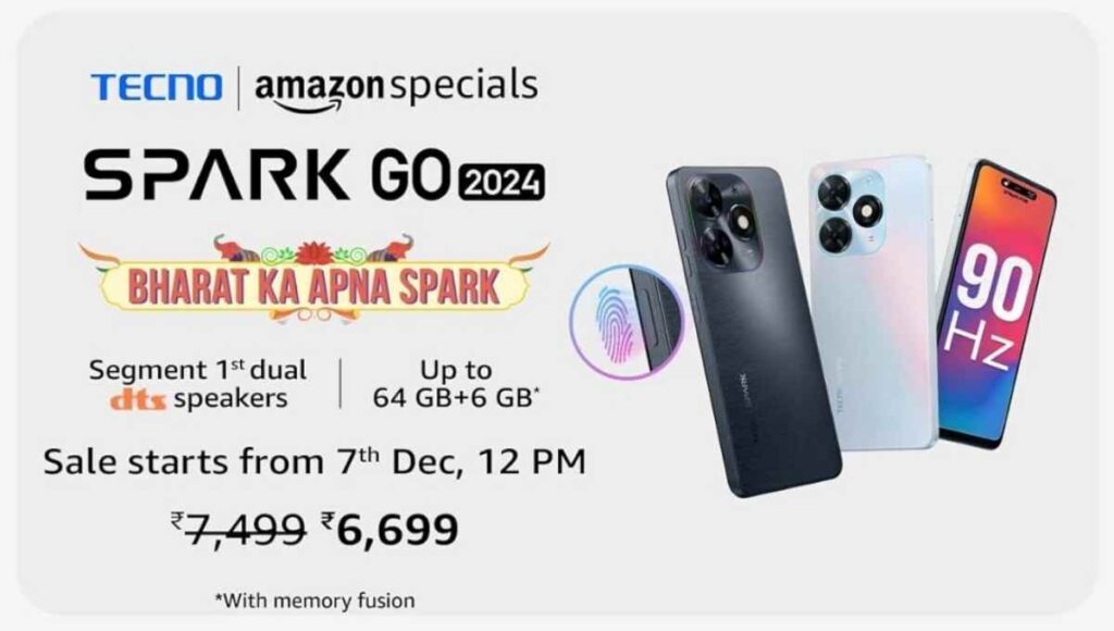 Tecno Spark Go 2024 Price