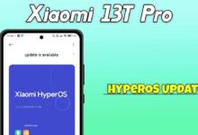 Xiaomi 13T Pro HyperOS update