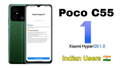 Poco C55 HyperOS update