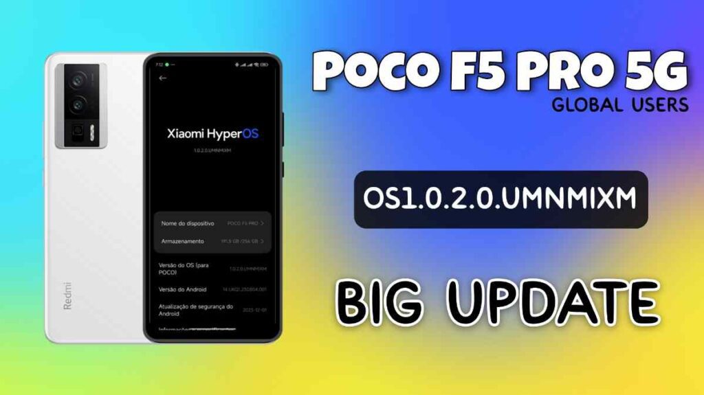 Poco F5 Pro HyperOS Update