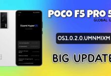 Poco F5 Pro HyperOS Update