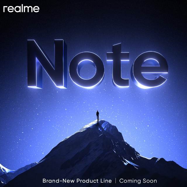 Realme Note Series Coming Soon