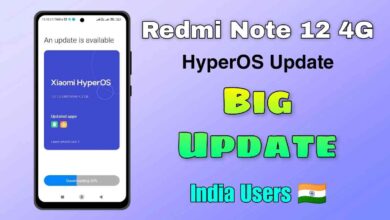 Redmi Note 12 4G HyperOS update