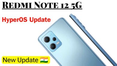 HyperOS Update for Redmi Note 12 5G