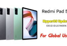 HyperOS update for Redmi Pad