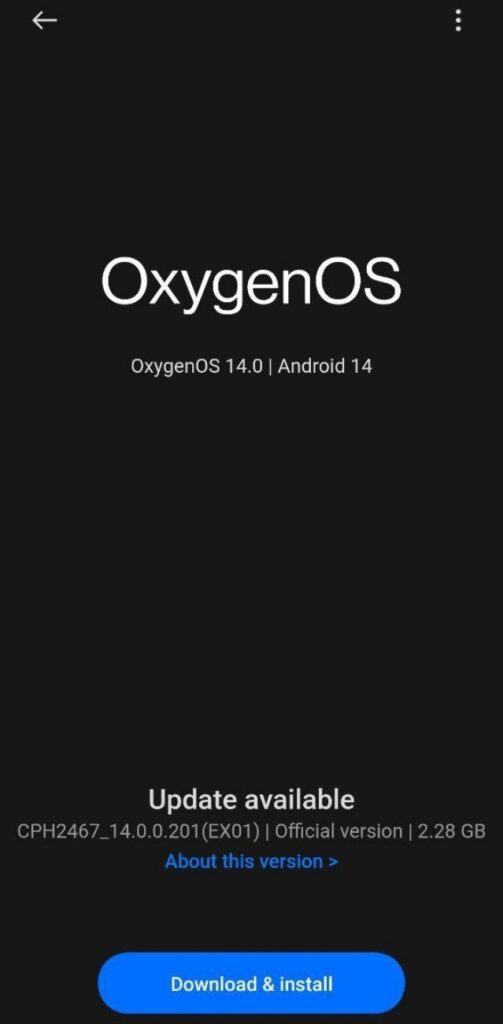 OnePlus Nord CE 3 Lite 5G OxygenOS 14 Update for Indian Users