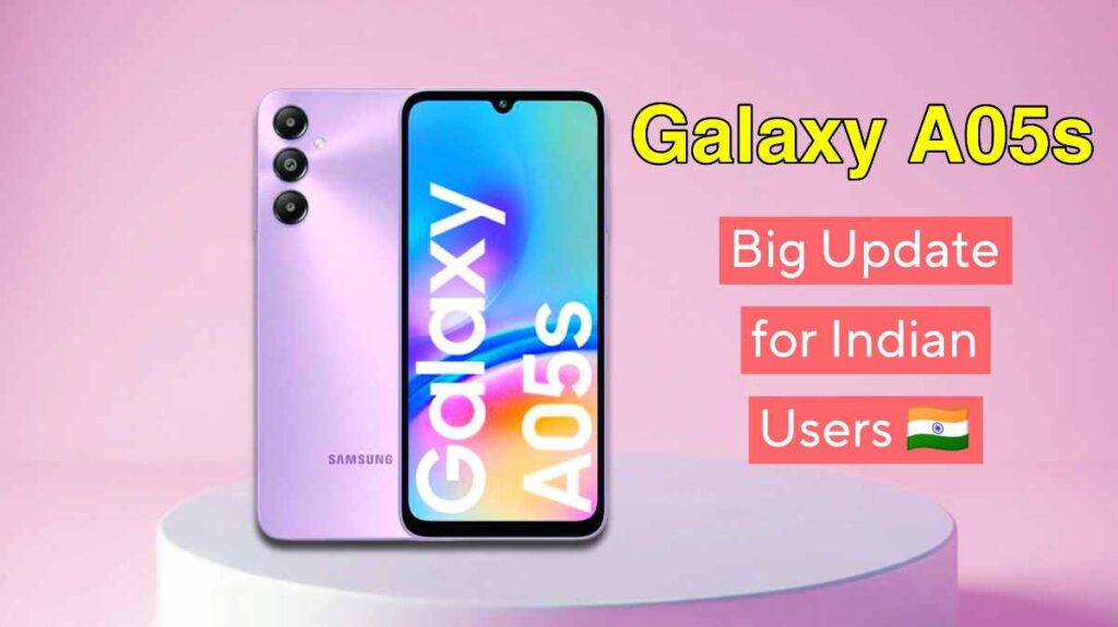 OneUI 6 update for Samsung Galaxy A05s