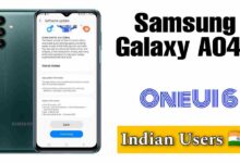 Samsung Galaxy A04s OneUI 6 update