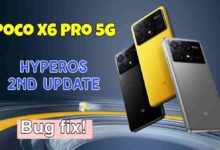 HyperOS 2nd Update for Poco X6 Pro 5G