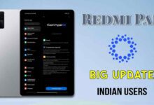 Redmi Pad HyperOS Update