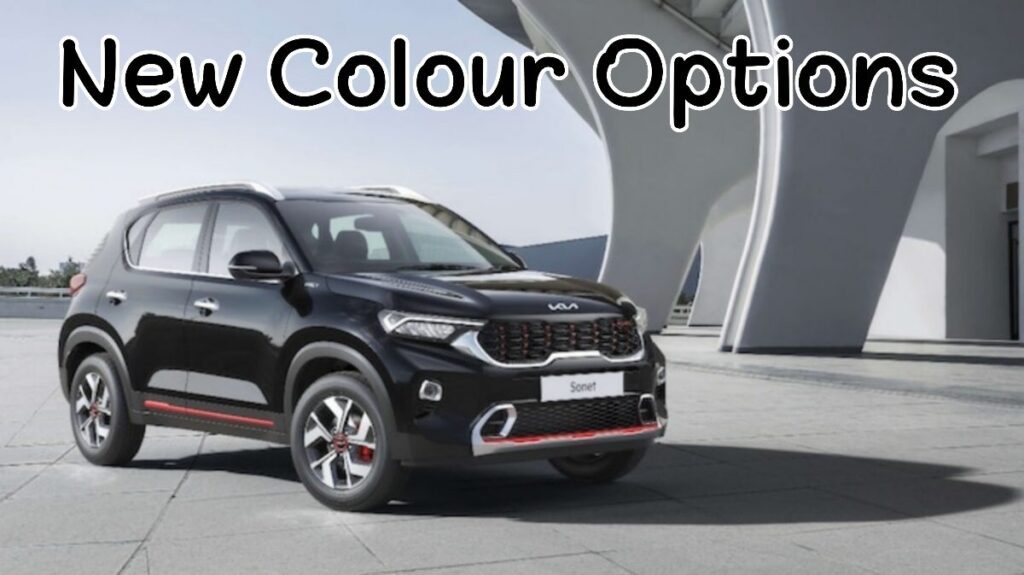 Kia Sonet two new color variant