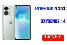 OnePlus Nord 2T Android 14 update