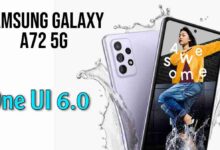 Samsung Galaxy A72 4G OneUI 6 update