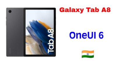 Samsung Galaxy Tab A8 OneUI 6 update