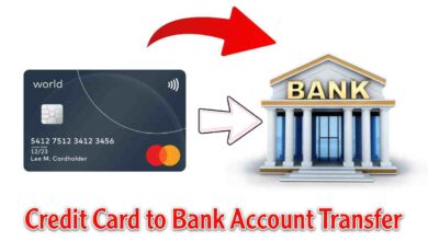 Credit Card to Bank transfer